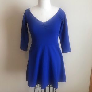 Cobalt blue dress